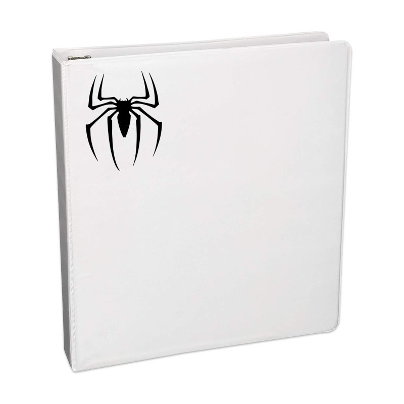 Bargain Max Decals ملصقات بارغين ماكس - ملصق ظل العنكبوت لدفتر السيارة واللابتوب 5.5" (أسود) - Image 2