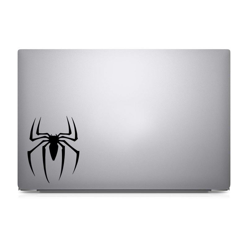 Bargain Max Decals ملصقات بارغين ماكس - ملصق ظل العنكبوت لدفتر السيارة واللابتوب 5.5" (أسود) - Image 4