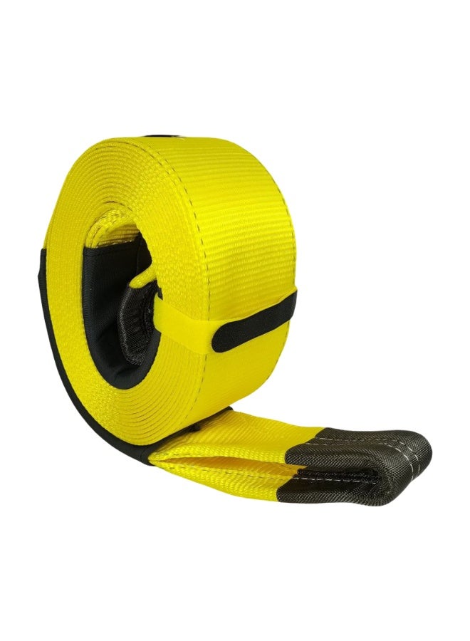 AGC Heavy Duty Tow Rope 9M 18 Ton TR001 Premium Nylon Recovery Strap 18000KG Towing Capacity Reinforced Loop Ends Car SUV Jeep Truck Off-Road Recovery Strap Durable & Weather Resistant - Image 3