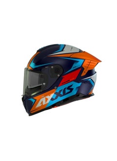 AXXIS Hawk Evo C14 Matt Orange Helmet  - Image 1