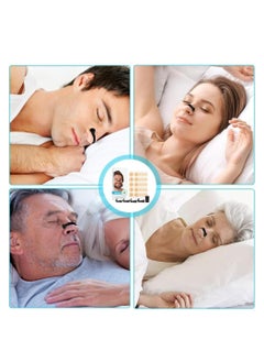 Joyeworld Magnetic Nasal Strips, 60 Magnetic Nasal Strips, Nasal Magnets, Inhalation Breathing Nasal Magnets, Anti-snoring Magnetic Nasal Clips for Home, Travel, Hotel, Business, Men and Women, Black  - Image 5