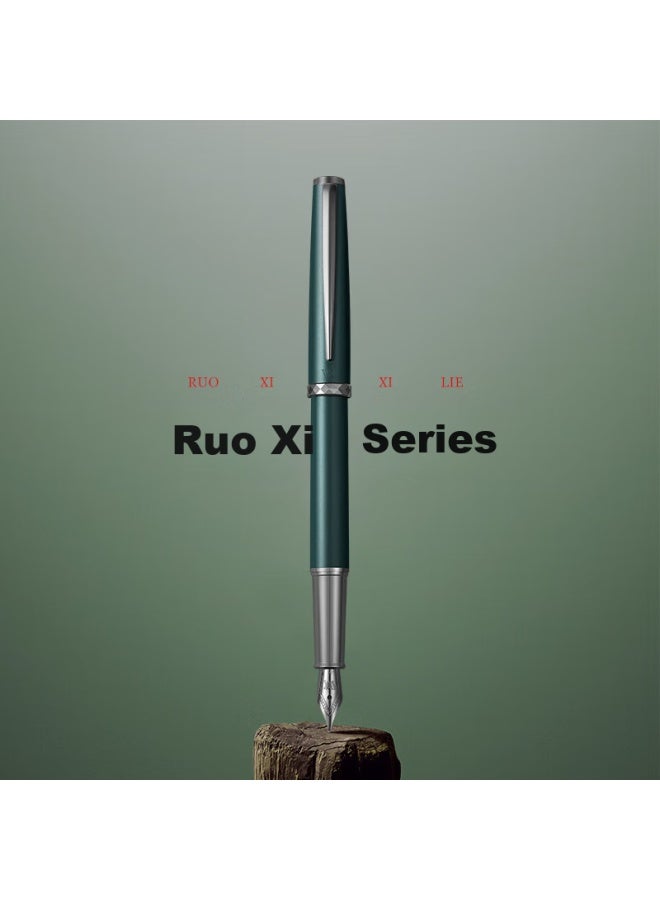 Vva (Vvafeng) [Back To School Gift] Business Signature Pen For Adults Practice Writing High School Gift Ink Gift Box Set Ruoxi Series Ink Green 0.5Mm - Image 5