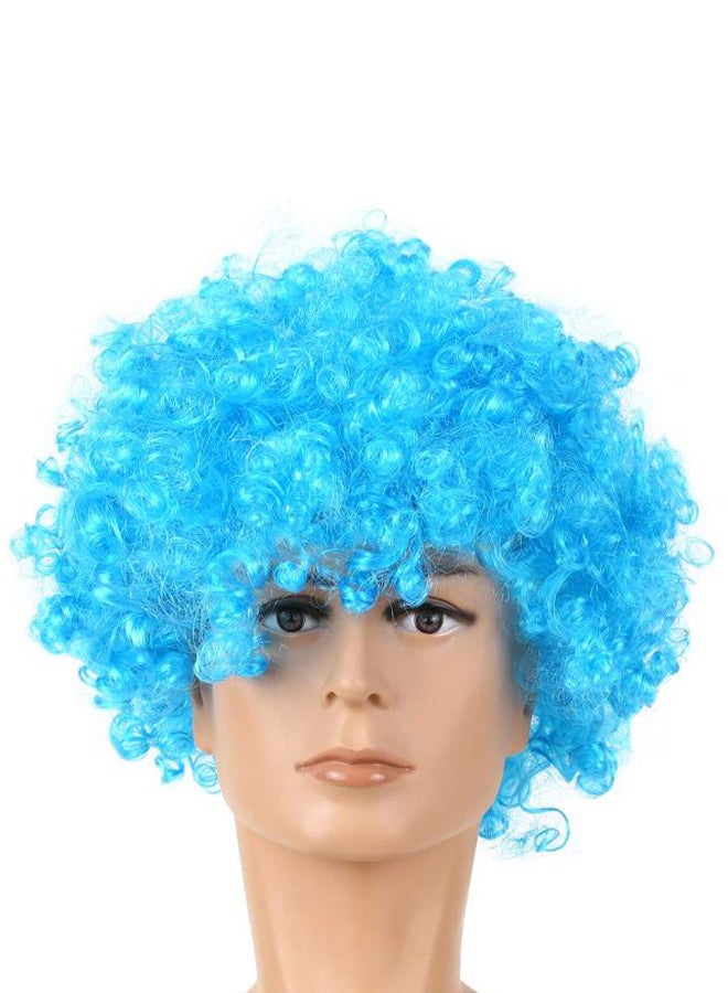 Loquat Explosion Curly Soccer Fans And Party Wig - Image 2