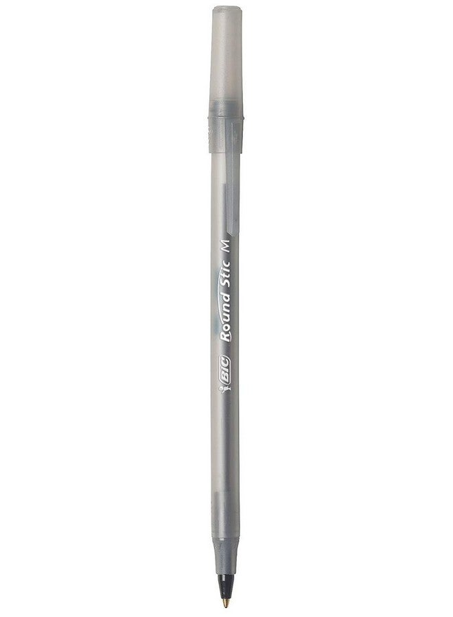 بيك مجموعة كبيرة من 240 قلم حبر من BIC PENS، قلم حبر جاف BIC Round Stic Xtra Life، متوسط الرأس 1.0 مم، 120 قلمًا أسود و120 قلمًا أزرق في عبوة كومبو من الصندوق - Image 2