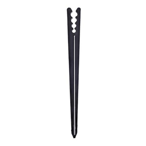 Raindrip 381025B 1/8-Inch - 1/4-Inch Heavy-Duty Tubing Support Stake for Drip Irrigation Supply Tubing and Drip Systems, 6-Inch Long, Plastic, 25-Pack, Black - Image 2