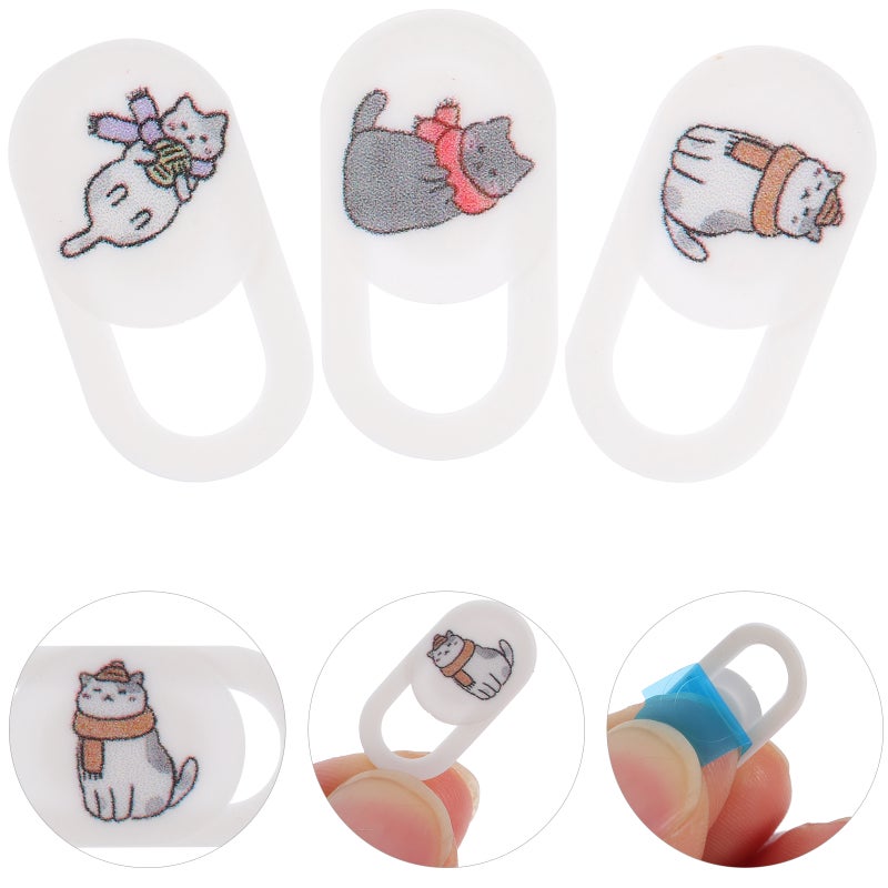 3pcs Webcam Covers Anti-peeping Covers Privacy Covers - Image 3