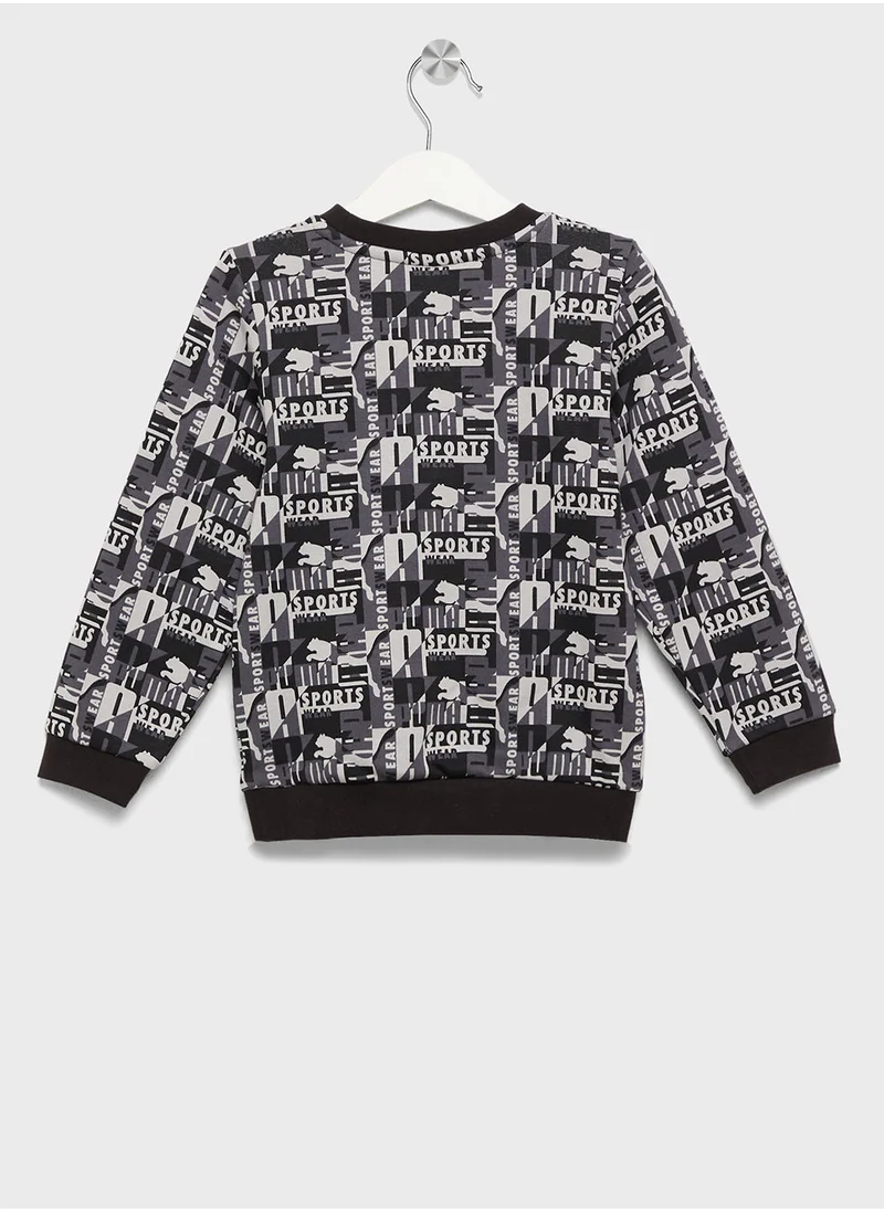 PUMA Infant Minicats Aop Tracksuit