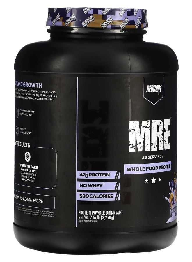 REDCON1 MRE Whole Food Protein Blueberry Cobbler 7.16 lb (3250 g) - Image 2