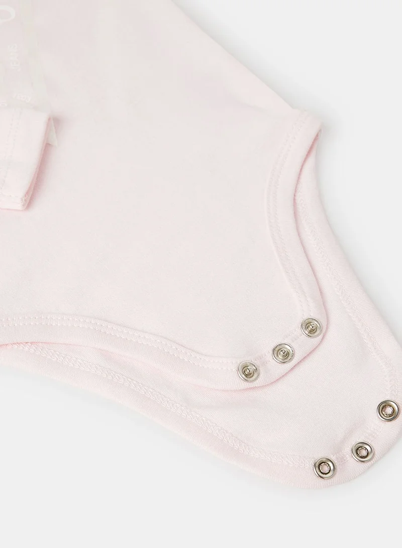 GUESS Infant Triangle Logo Onesie