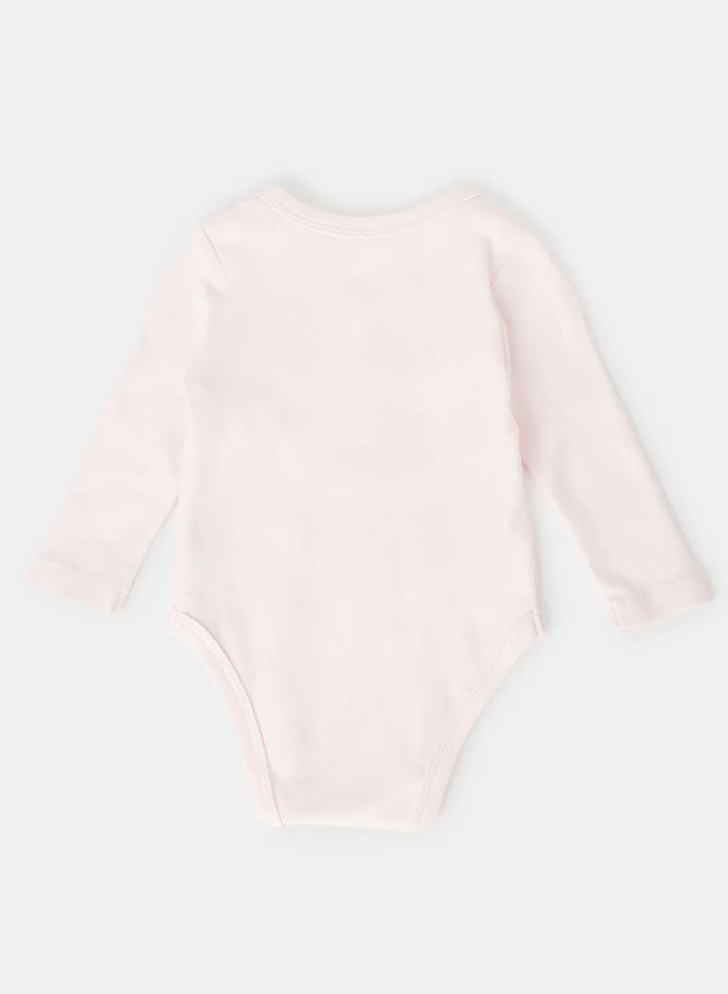 GUESS Infant Triangle Logo Onesie