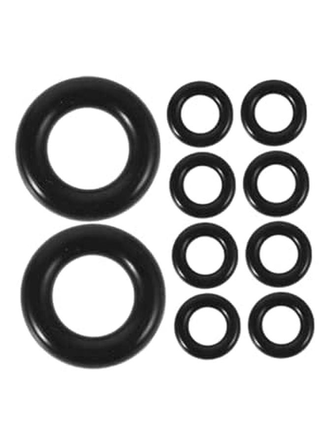 Five Way Tire Valve Rubber Seal Rings 10 Pack Easy Installation For Tire Extractor Machine - Image 1