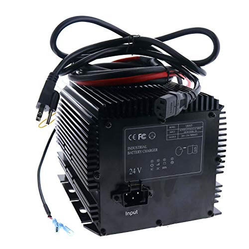 YIHETOP 24V 25A Battery Charger HB600-24B Compatible With Genie Skyjack JLG Upright 503097-000 0400170 66412 105739 96211 161827 128537 - Image 1