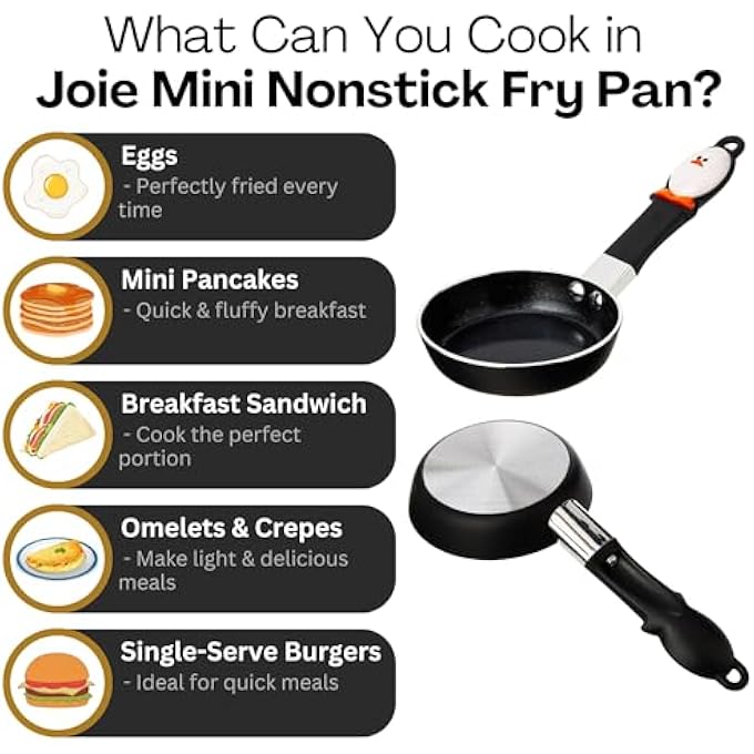 joie Eggy Mini Fry Pan Ceramic Coating - Image 3
