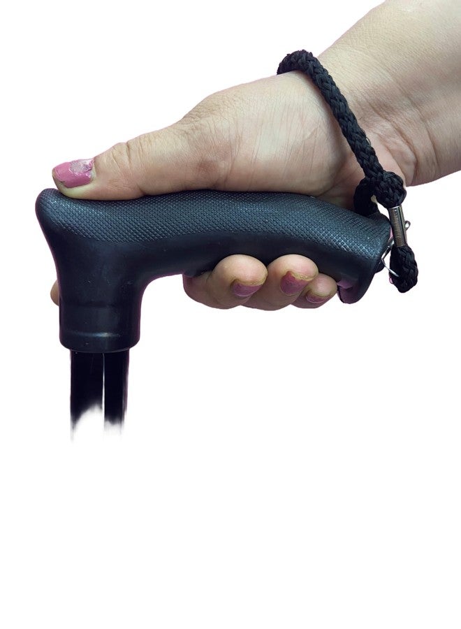 عصا المشي PHYSIQO ® للرجال/النساء/كبار السن (36 بوصة) (خشبية) (التصميم 4) - Image 3