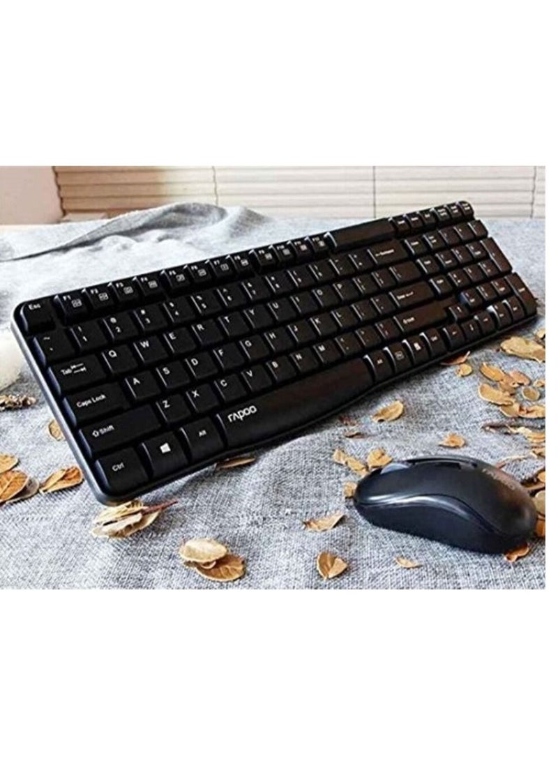 X1800S Wireless Keyboard and Mouse Combo Black - Image 3