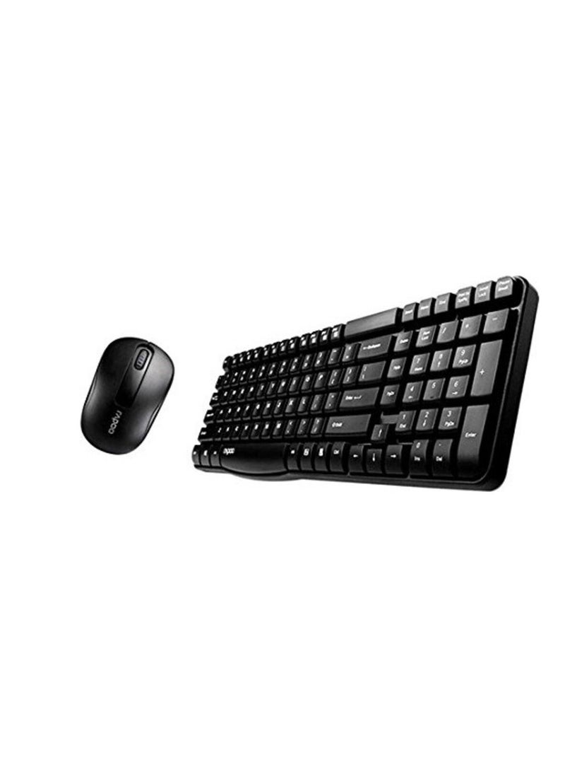 X1800S Wireless Keyboard and Mouse Combo Black - Image 2