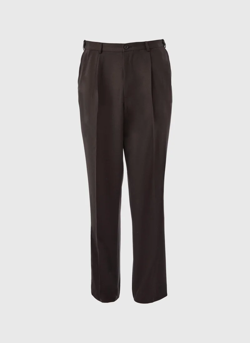 Matalan Taylor & Wright Charcoal Active Waist Trousers