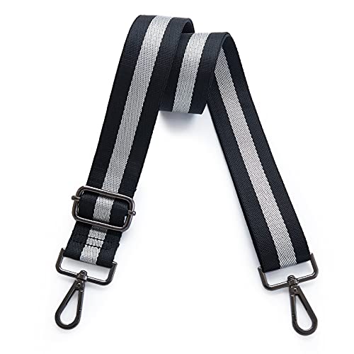 S-Jacorry Purse Strap Replacement Crossbody Wide Shoulder Strap Adjustable Canvas Straps Handbag Strap Replacement Belts - Image 1
