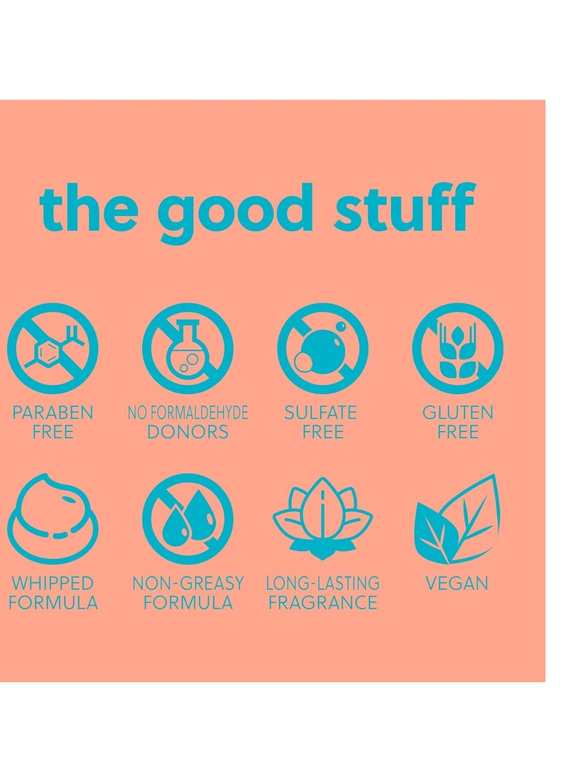 Tree Hut Vitamin C Whipped Shea Body Butter, 8.4oz, Lightweight, Long-lasting, Hydrating Moisturizer with Natural Shea Butter for Nourishing Essential Body Care