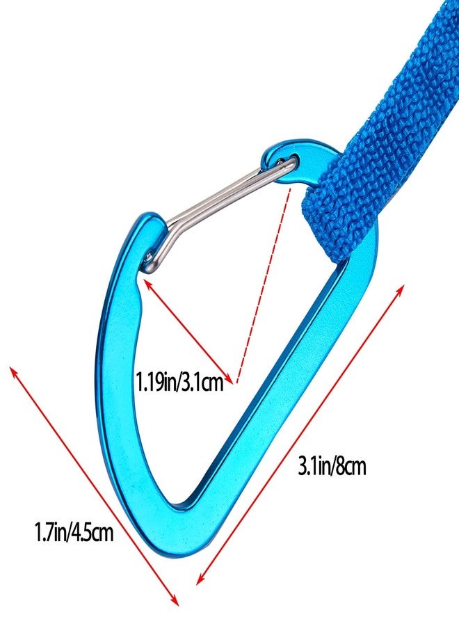 MOOCY Kayak Paddle Leash, 3-7 ft Stretchable Strap Lanyard for SUP, Canoeing, Fishing Accessories - Secure Bungee Rod Holder Tether(Blue, 1 Pack) - Image 4