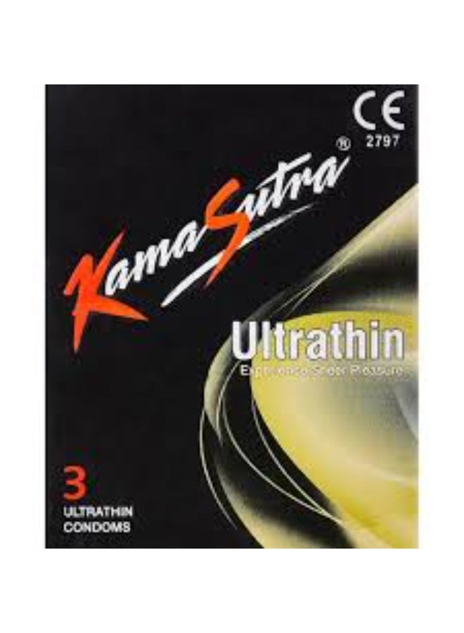 KAMASUTRA ULTRATHIN CONDOMS 3'S