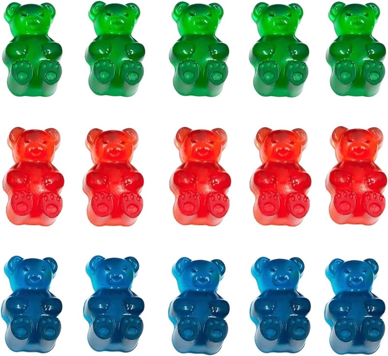 Apiocmy Gummy Candy Molds - Silicone Mini Gummy Bear/Hearts/Dinosaur/Gummy Worm Mold for Kids with 2pcs Dropper,Non-stick and Bpa Free for Candy Chocolate Gummies Baking - Image 5