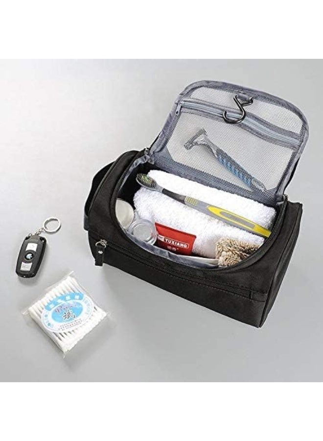 Rubik حقيبة أدوات الزينة المقاومة للماء للرجال، حقيبة تنظيم مستحضرات التجميل من النايلون، حقيبة أدوات الزينة الضرورية، حقيبة أدوات الزينة - Image 2