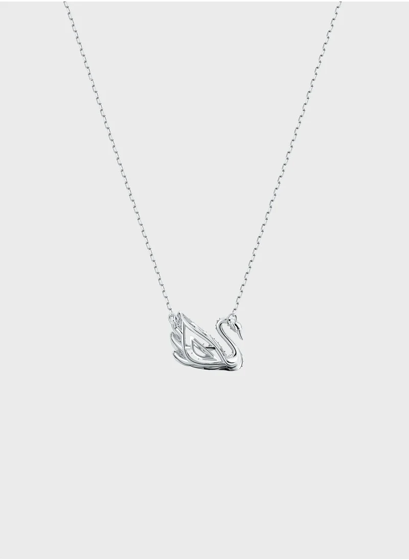 SWAROVSKI Dancing Swan Pendant Necklace