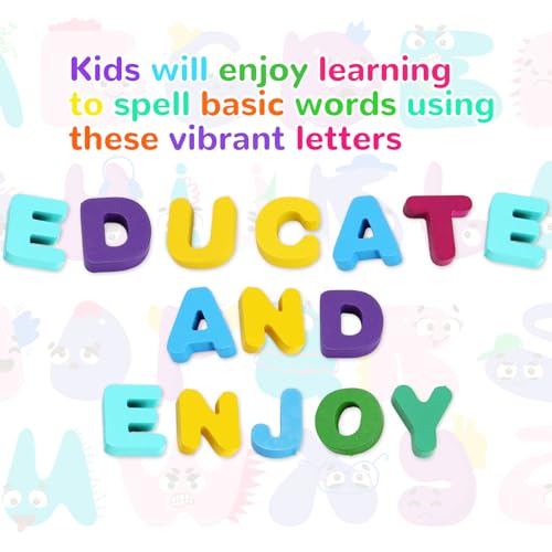 NASHRIO Wooden Alphabet Puzzles for Toddlers 2-4, Alphabet and Number Puzzle with ABC Learning for Toddlers 1-3, Preschool Learning Toys with Chunky ABC Puzzle Board for Girls Boys Kindergarten Ages 1 2 3 4 - Image 4