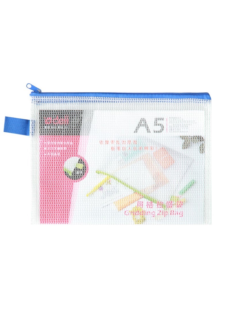Deli Deli 5591 Mesh Zip Bag A5 - ideal for organizing small office or school supplies  - Image 5