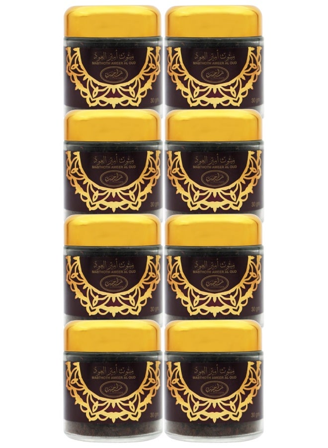 بخور 8 قطع مبثوث امير العود 30 جرام - Image 1