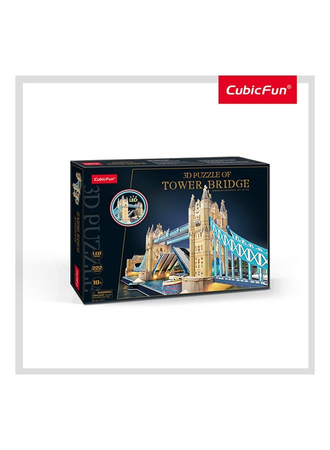 CubicFun ألعاب تركيب ثلاثية الأبعاد من كيوبيك فن - خط مدينة لندن 186 قطعة - Image 1