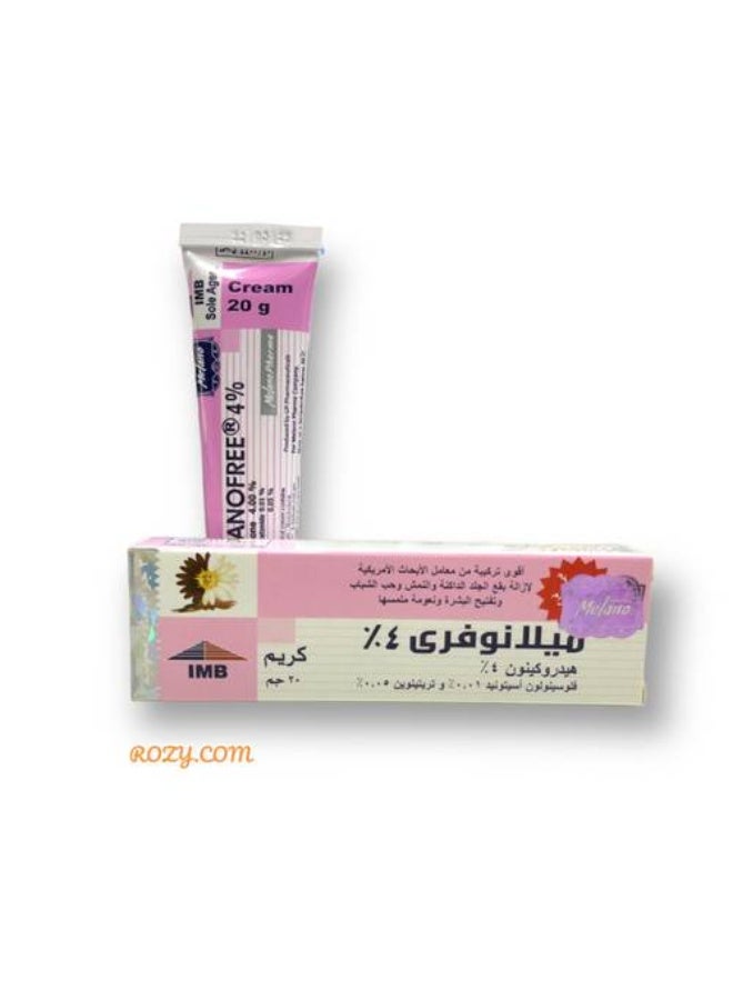 MELANO Cream Melanofree 4% 20g - Image 2