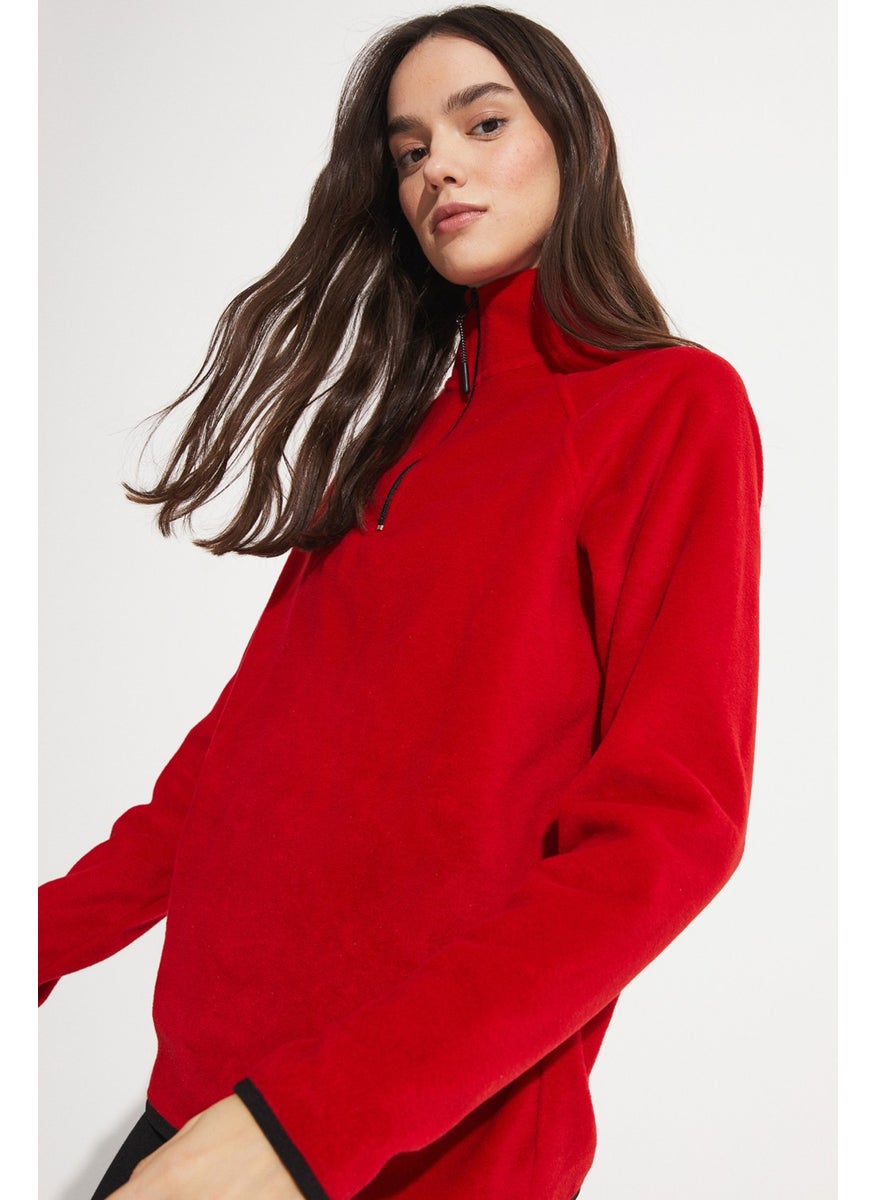 JOYSTAR Half Zipper Fleece Sweatshirt  - Image 1