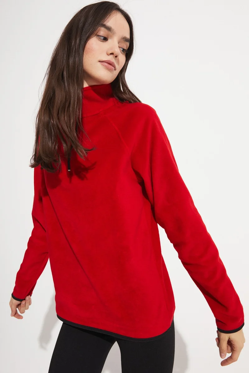 JOYSTAR Half Zipper Fleece Sweatshirt