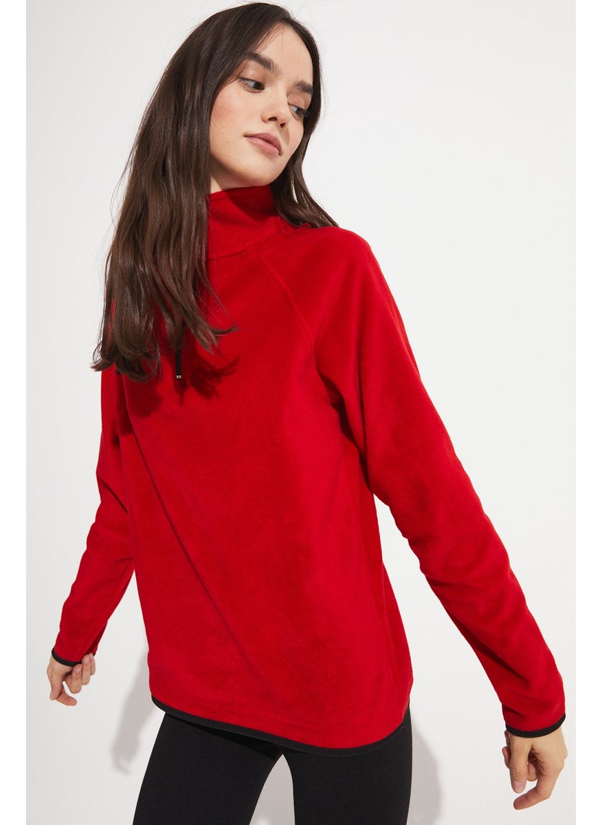 JOYSTAR Half Zipper Fleece Sweatshirt  - Image 3