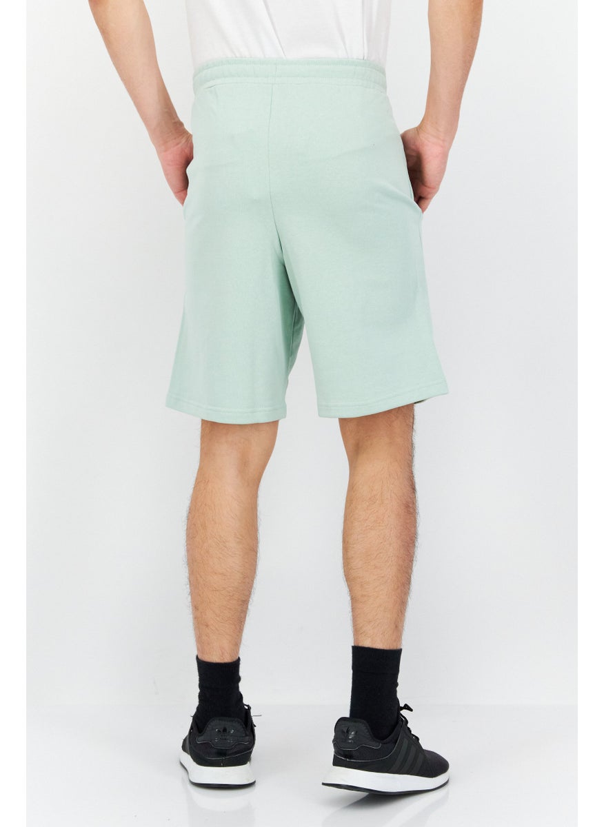 FILA Men Oversized Fit Drawstring Outdoor Short, Silt Green  - Image 4