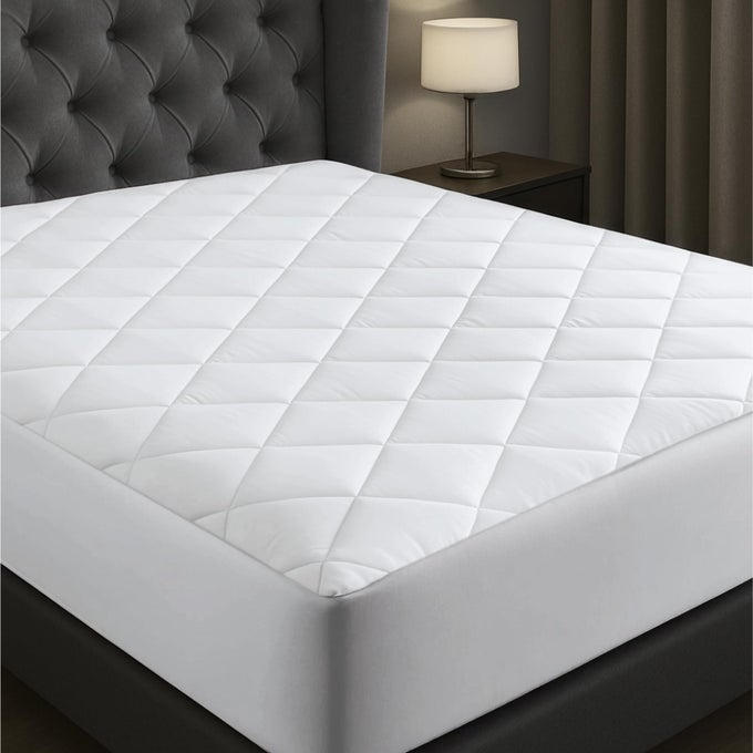 NIAGARA COTTON MATTRESS PAD FULL 54X75 NON NOISY COOLING BREATHABLE ULTRA PLUSH ABSORBENT PROTECTOR EXTRA DEEP FITS 20 INCHES DEEP MATTRESS