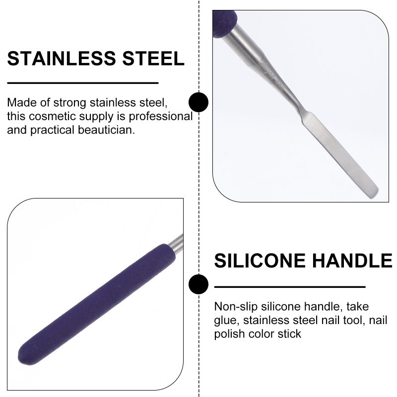 Stainless Steel Stirring Spoon for Nail Art Blending, Perfect for Salon Use - Image 5