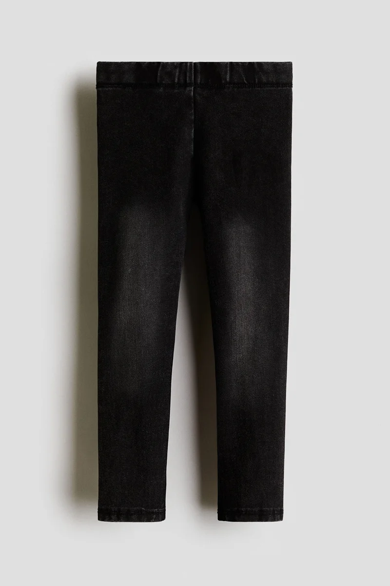 H&M Denim-look jersey leggings