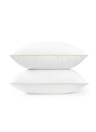 2 Piece Pack Cotton Bed Pillow - Single Piping Cotton Pillow 50x70cm Made in Uae - pzsku/ZAACEB5F547DE9E3B087EZ/45/_/1706104594/6e5ebd44-27c7-4812-8a58-3f47975deec0