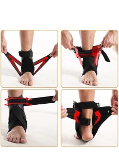 Y&D 1 Pack Ankle Stabilizer Brace Arch Support for Plantar Fasciitis Relief Foot Heel Pain Sprain Basketball Football X-Large  - Image 4
