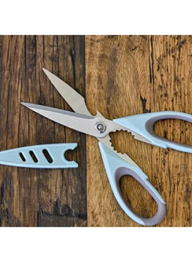 PARFAIT Multipurpose Stainless Steel Kitchen Scissor with Protector Multicolour 1.5 x 9.3 x 22.3 cm HB6970CC