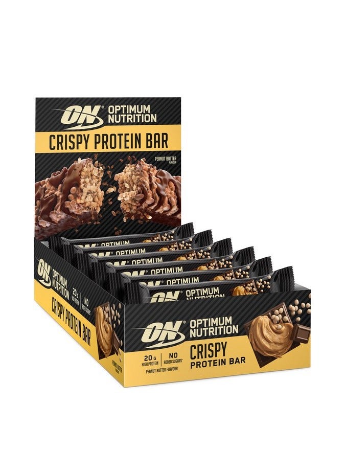 ON Crunch Bar 10X65g Peanut Butter 650GM - Image 1