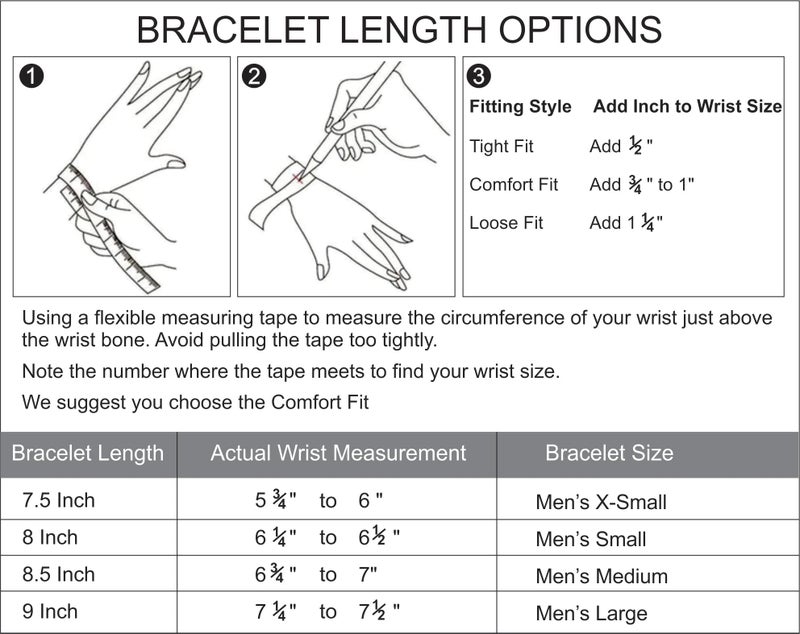 LeCalla Solid 925 Sterling Silver Men's Box Chain Bracelet | Antique Italian 4.2MM Square Rolo Link Round Box Chain Bracelets for Men 7.5 Inches, Made in Italy - Image 2