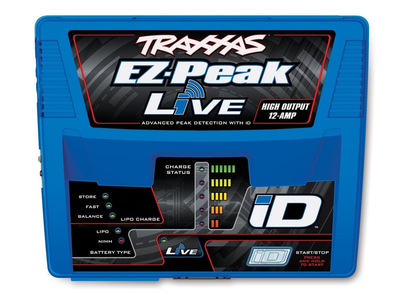 TRAXXAS Traxxas 2971 EZ-Peak Live 12-Amp NiMH/LiPo Fast Charger with ID Technology Vehicle  - Image 2