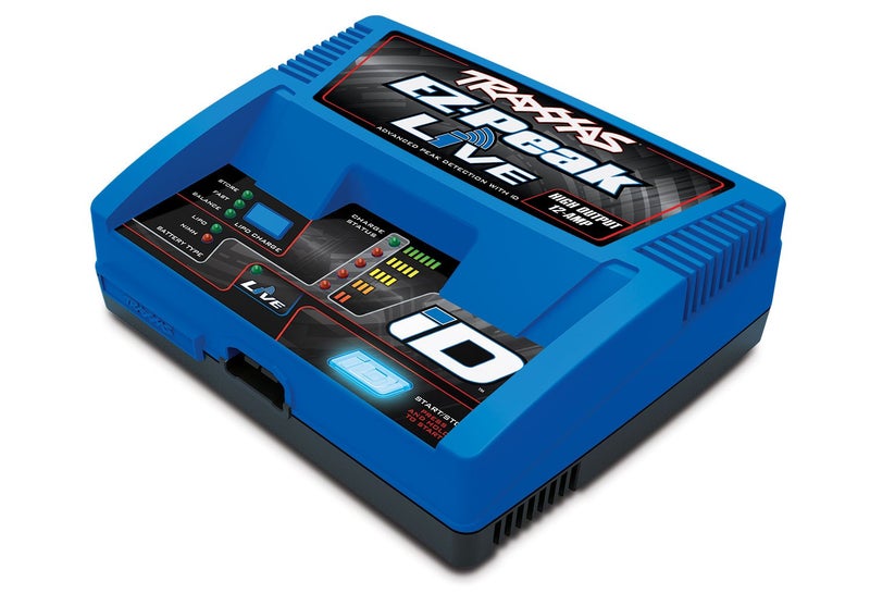 TRAXXAS Traxxas 2971 EZ-Peak Live 12-Amp NiMH/LiPo Fast Charger with ID Technology Vehicle  - Image 1