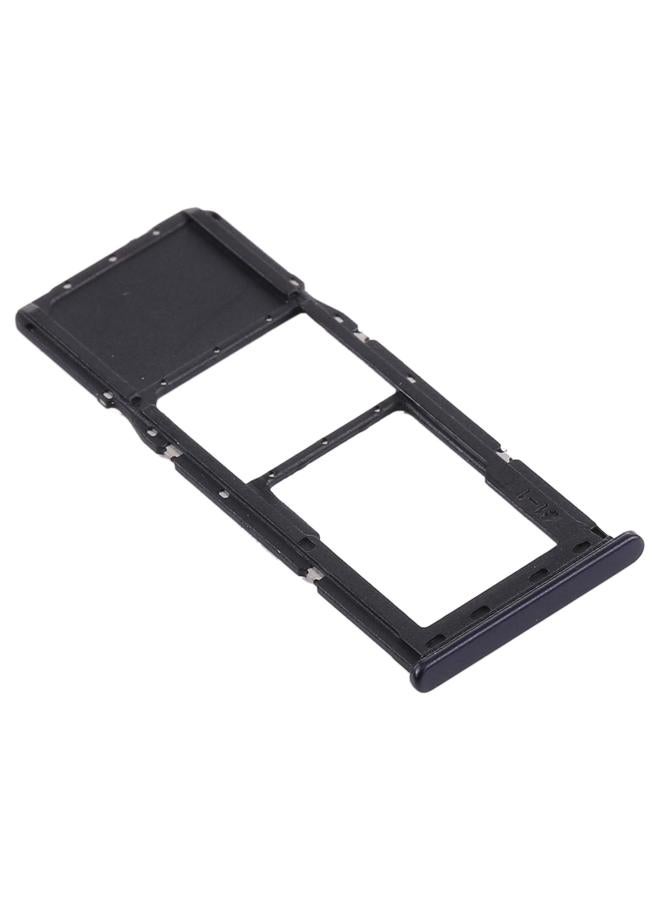 erorex For Samsung Galaxy A21s SIM Card Tray + Micro SD Card Tray (Black) - Image 4