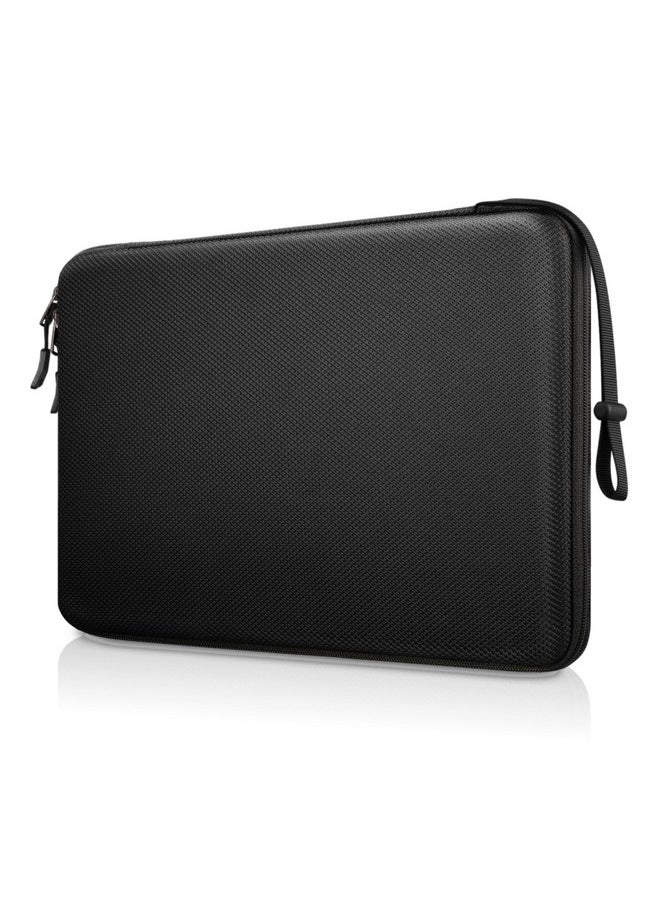 FINPAC FINPAC Hard Laptop Sleeve Case for 13 inch MacBook Air M4 2025 M3 2024, 14 inch MacBook Pro M4/M3/M2/M1 A2918 A2992 A2779 A2442, 13'' Air/Pro, Waterproof Case for Dell, Surface Laptop, HP, Acer, Black  - Image 1