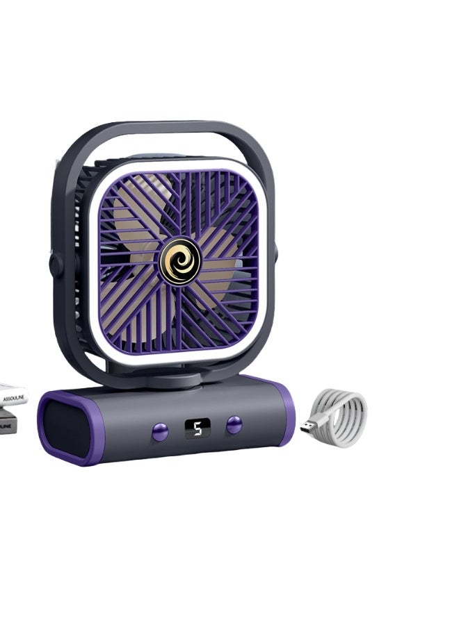 Nariele New USB Desktop Digital Display LED Electric Fan